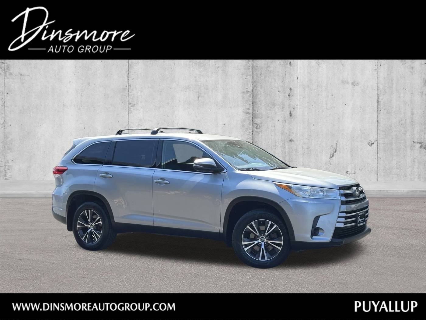 2019 Toyota Highlander LE V6 — SUV — 109,277 mi — Puyallup, WA