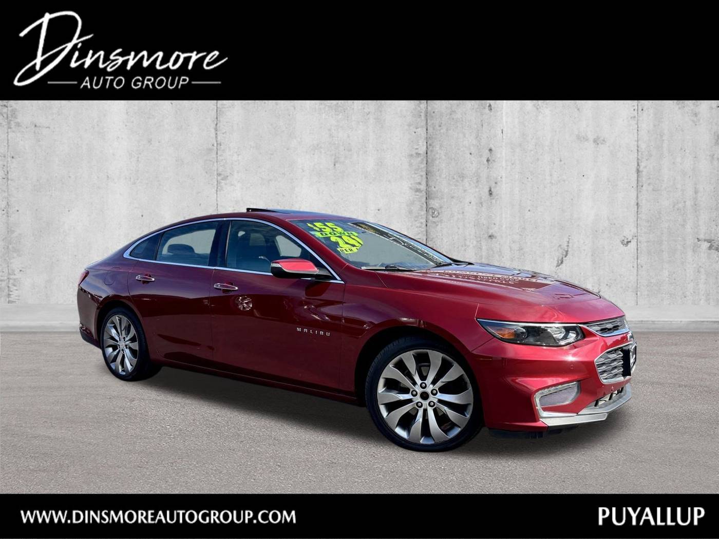 2017 Chevrolet Malibu Premier — Sedan — 76,772 mi — Puyallup, WA