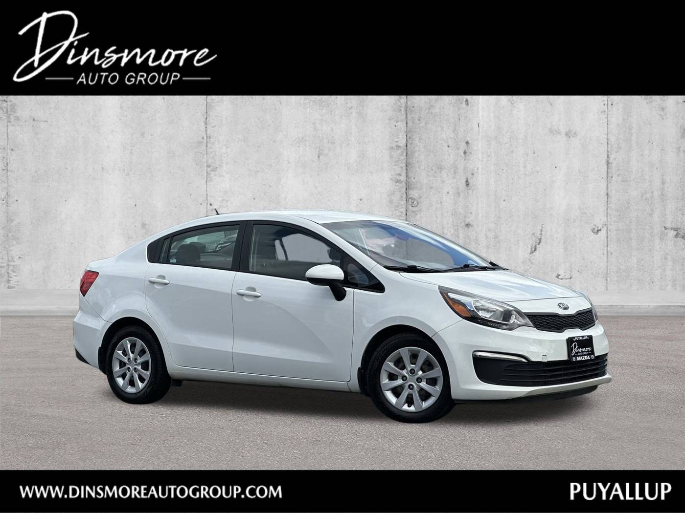 2016 Kia Rio LX — Sedan — 65,663 mi — Puyallup, WA