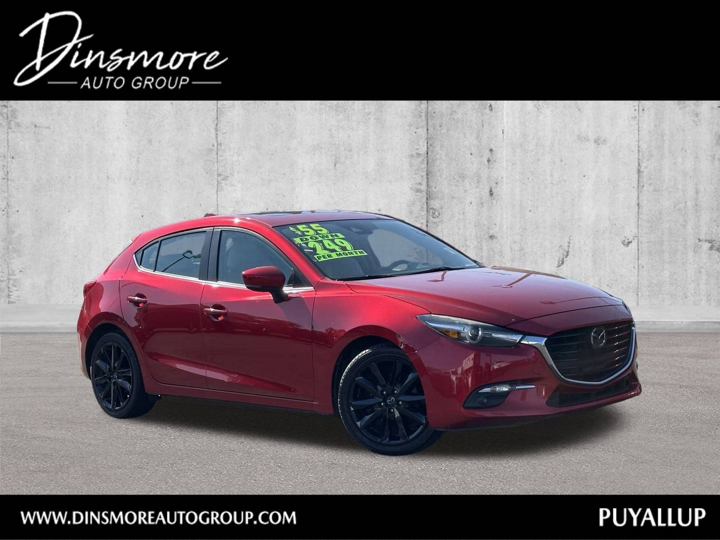 2018 Mazda Mazda3 Grand Touring — Hatchback — 102,988 mi — Puyallup, WA