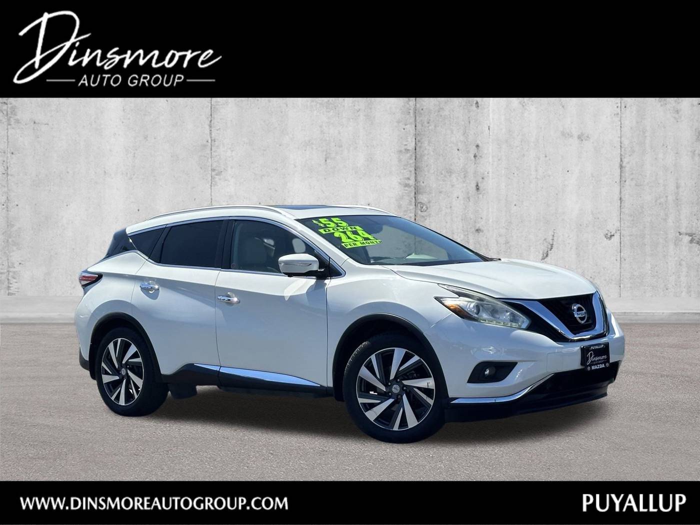 2015 Nissan Murano Platinum — SUV — 46,076 mi — Puyallup, WA