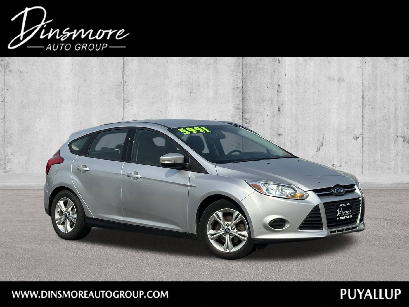 2013 Ford Focus SE — Hatchback — 106,908 mi — Puyallup, WA
