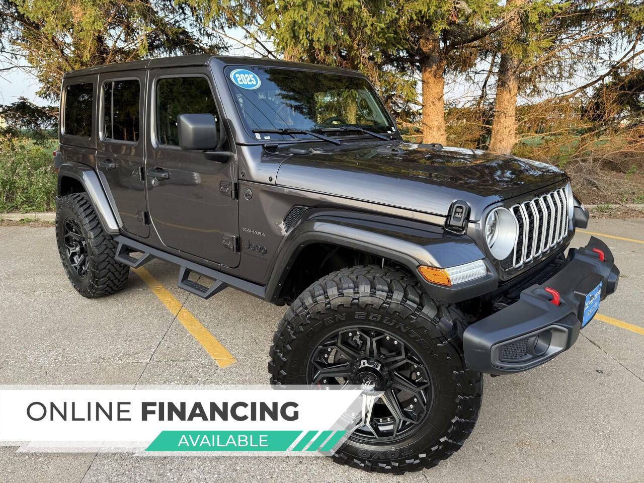 2025 Jeep Wrangler Sahara — SUV — 2,068 mi — Eldridge, IA