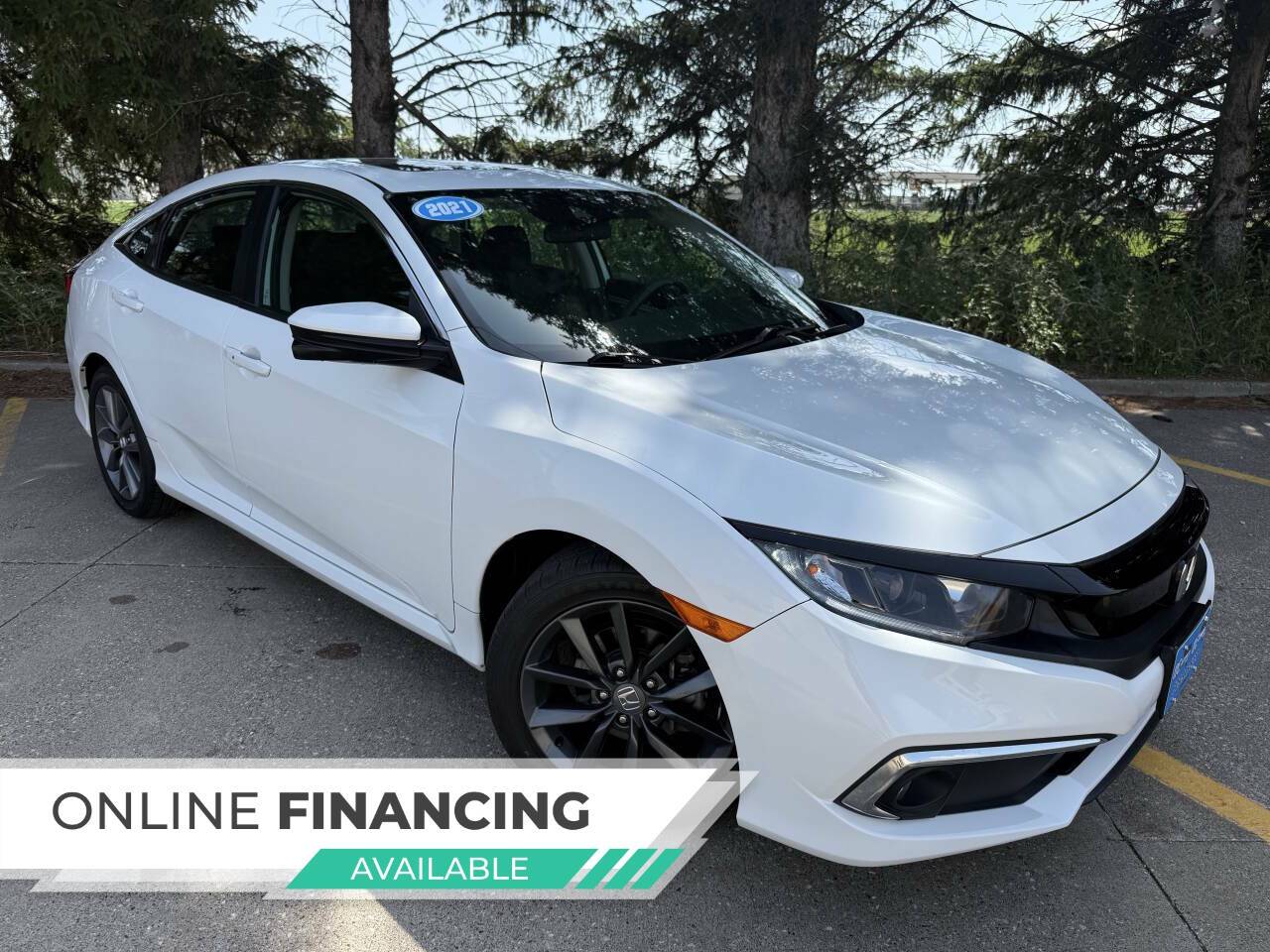 2021 Honda Civic EX — Sedan — 46,719 mi — Eldridge, IA