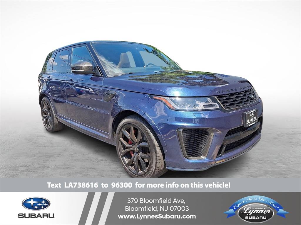 2020 Land Rover Range Rover Sport SVR — SUV — 64,085 mi — Bloomfield, NJ