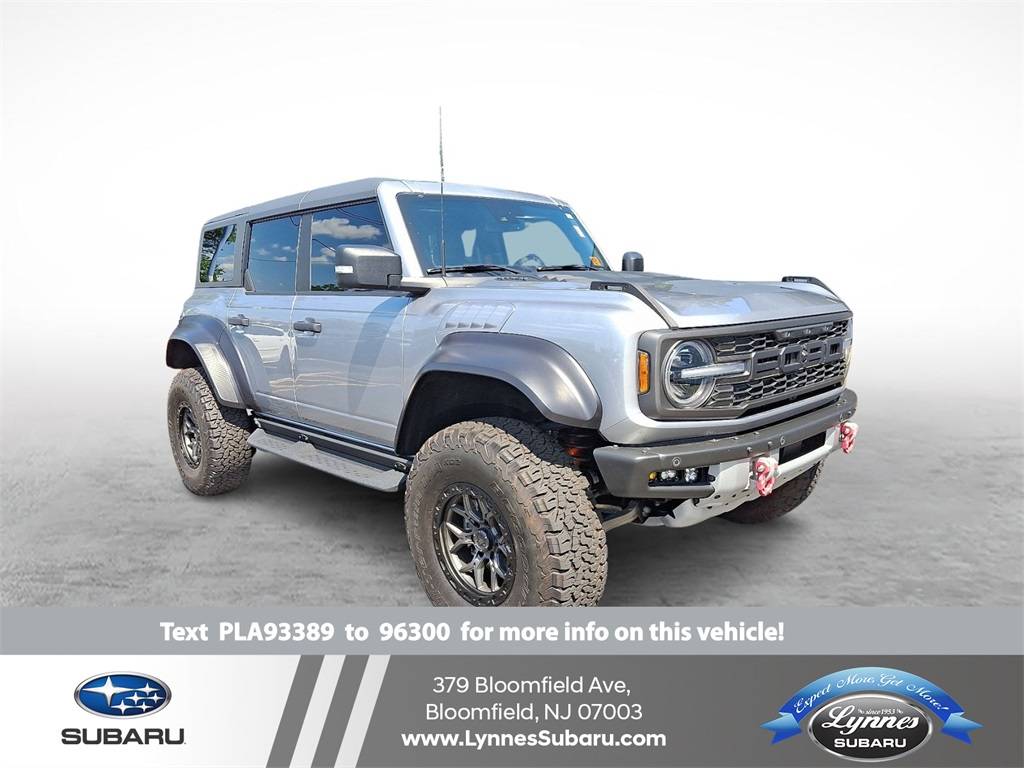 2023 Ford Bronco Raptor — SUV — 10,315 mi — Bloomfield, NJ