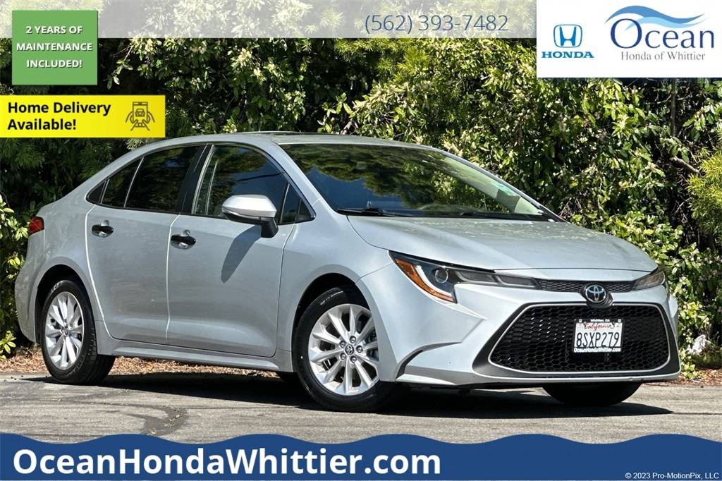 2020 Toyota Corolla XLE — Sedan — 67,438 mi — Whittier, CA