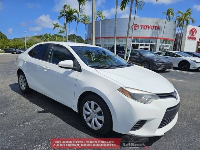 2016 Toyota Corolla LE — Sedan — 110,405 mi — Lake Park, FL