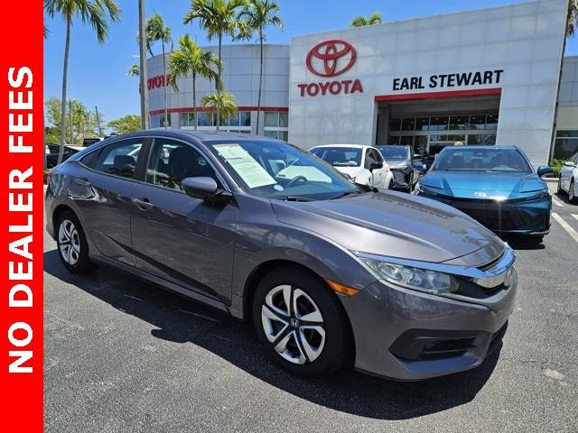 2018 Honda Civic LX — Sedan — 42,447 mi — Lake Park, FL