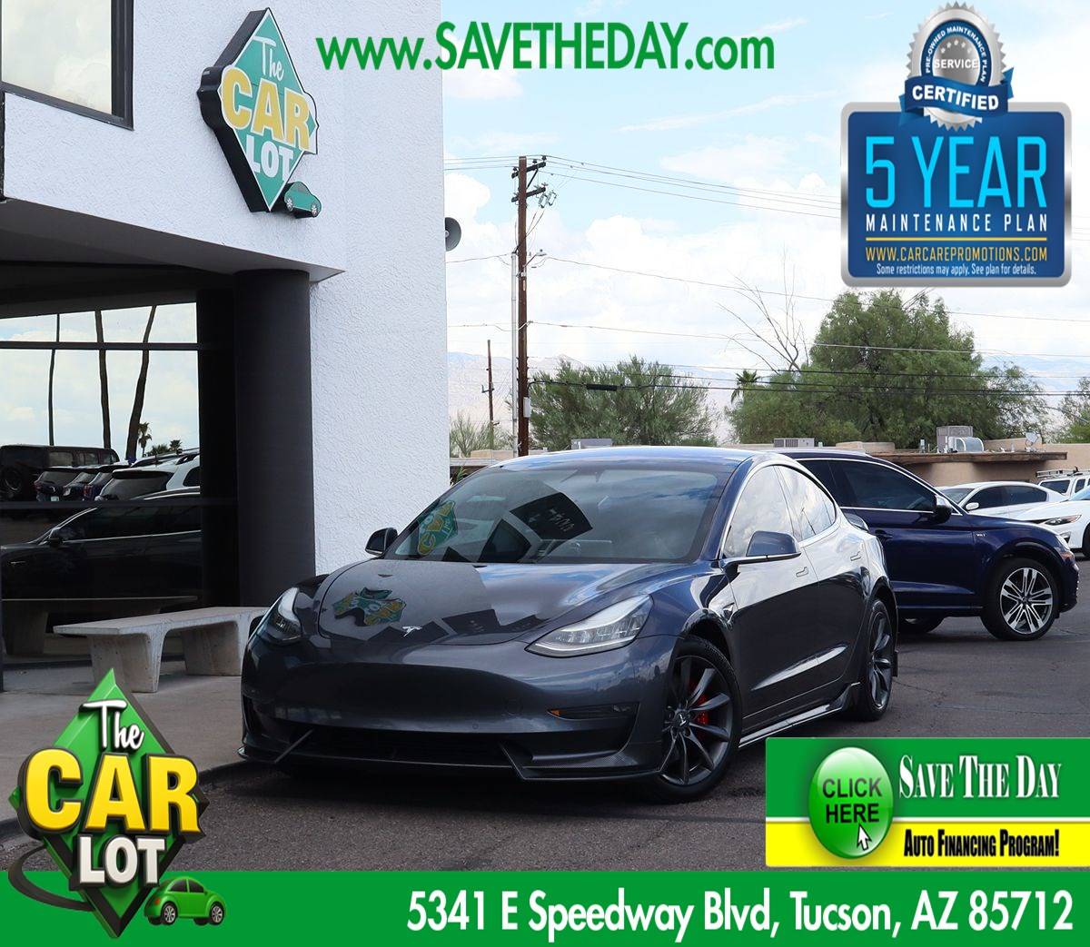 2018 Tesla Model 3 Performance — Sedan — 92,189 mi — Tucson, AZ