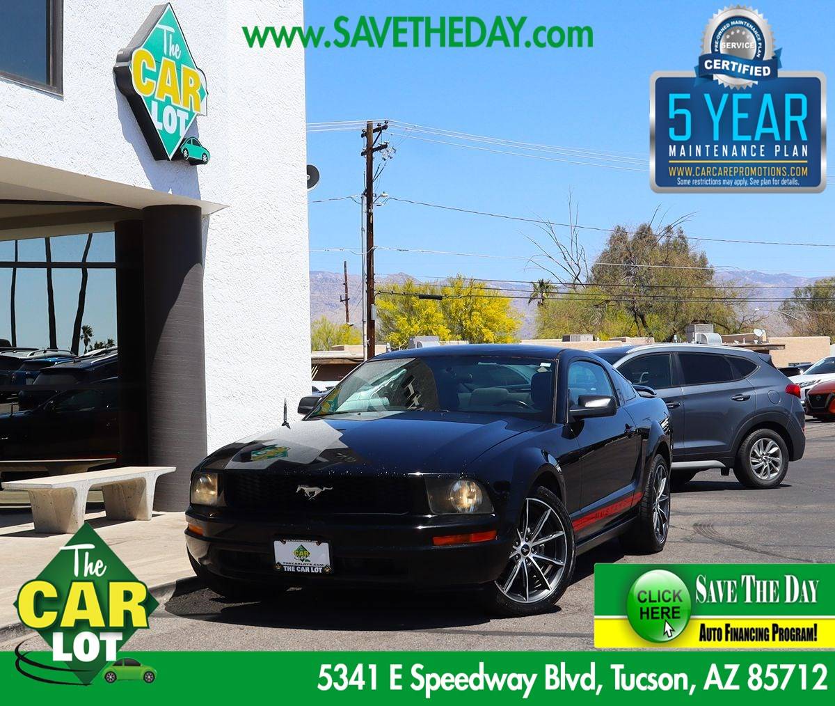 2005 Ford Mustang Deluxe — Coupe — 160,883 mi — Tucson, AZ