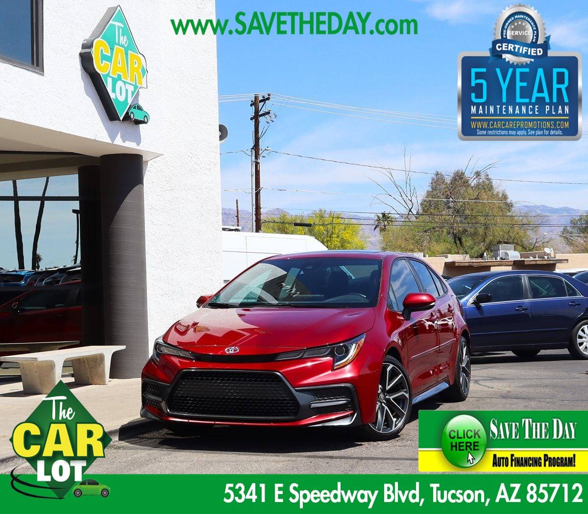 2022 Toyota Corolla SE — Sedan — 24,980 mi — Tucson, AZ