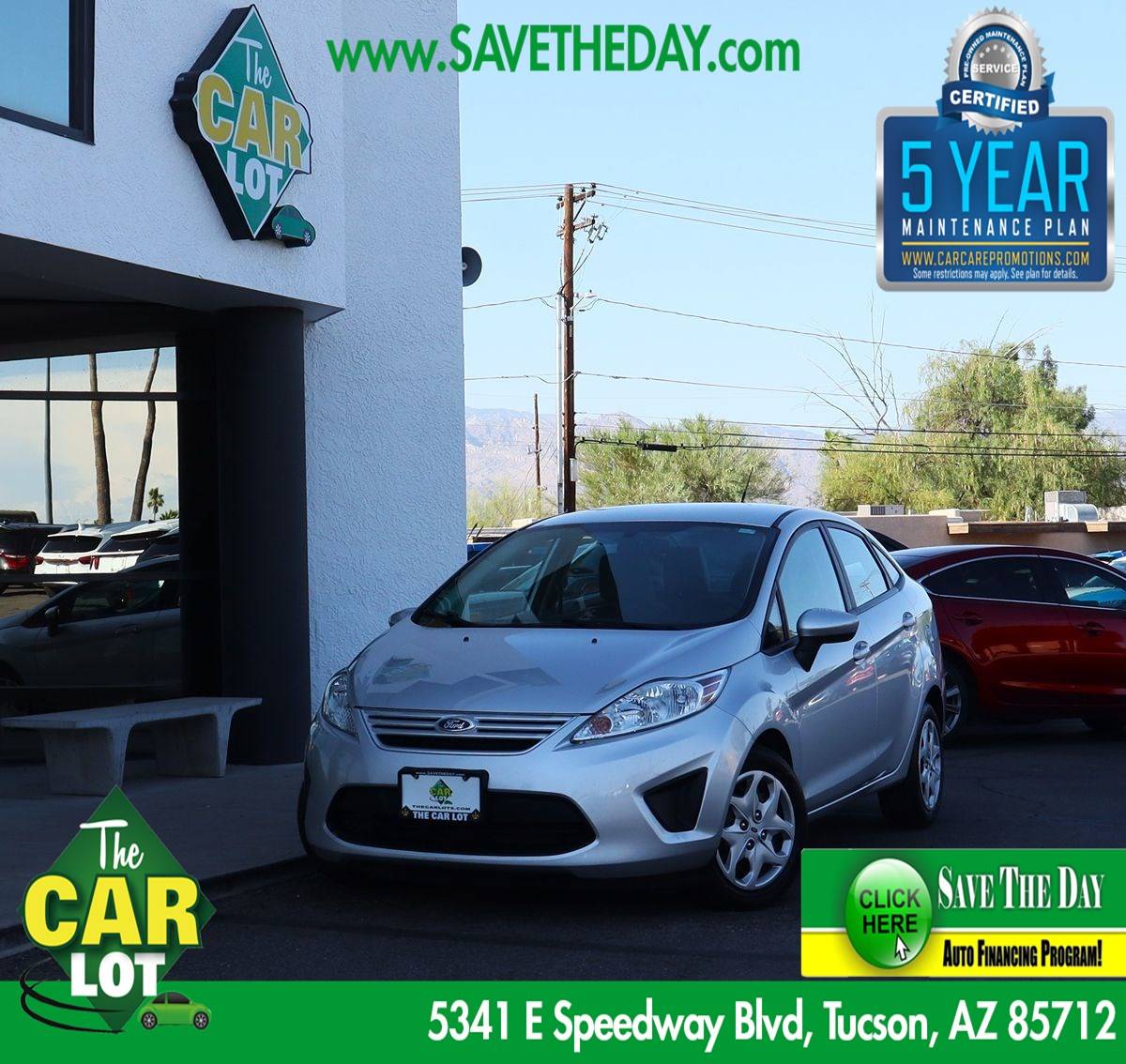 2012 Ford Fiesta S — Sedan — 52,117 mi — Tucson, AZ