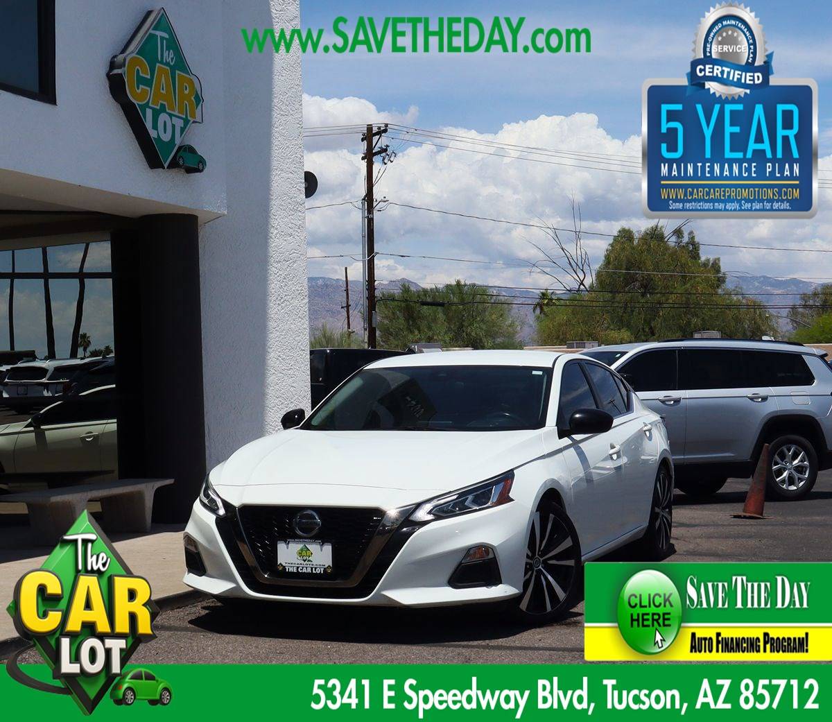 2022 Nissan Altima SR — Sedan — 43,141 mi — Tucson, AZ