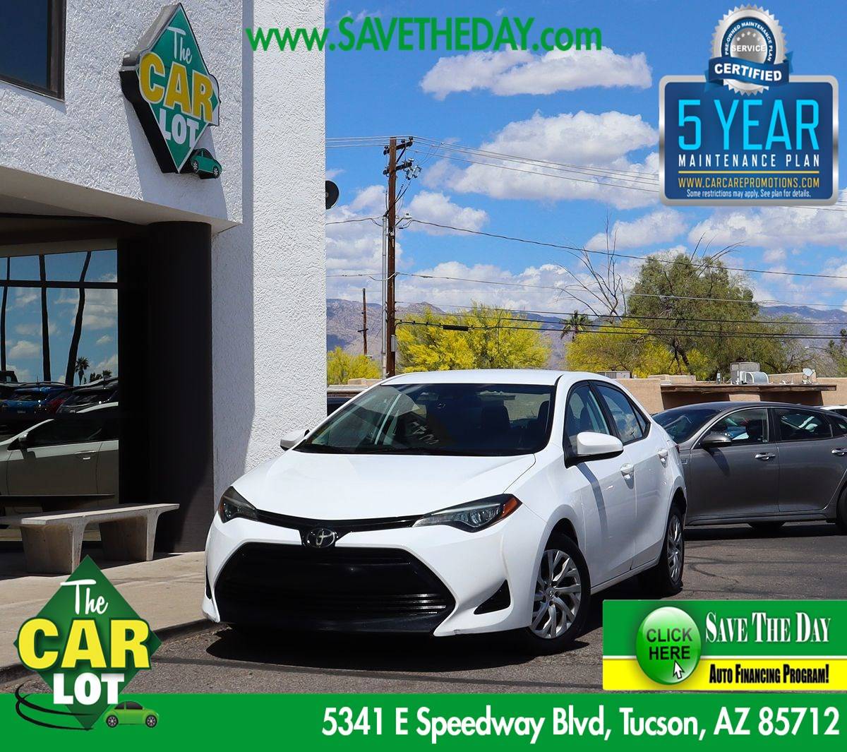 2018 Toyota Corolla LE — Sedan — 45,351 mi — Tucson, AZ