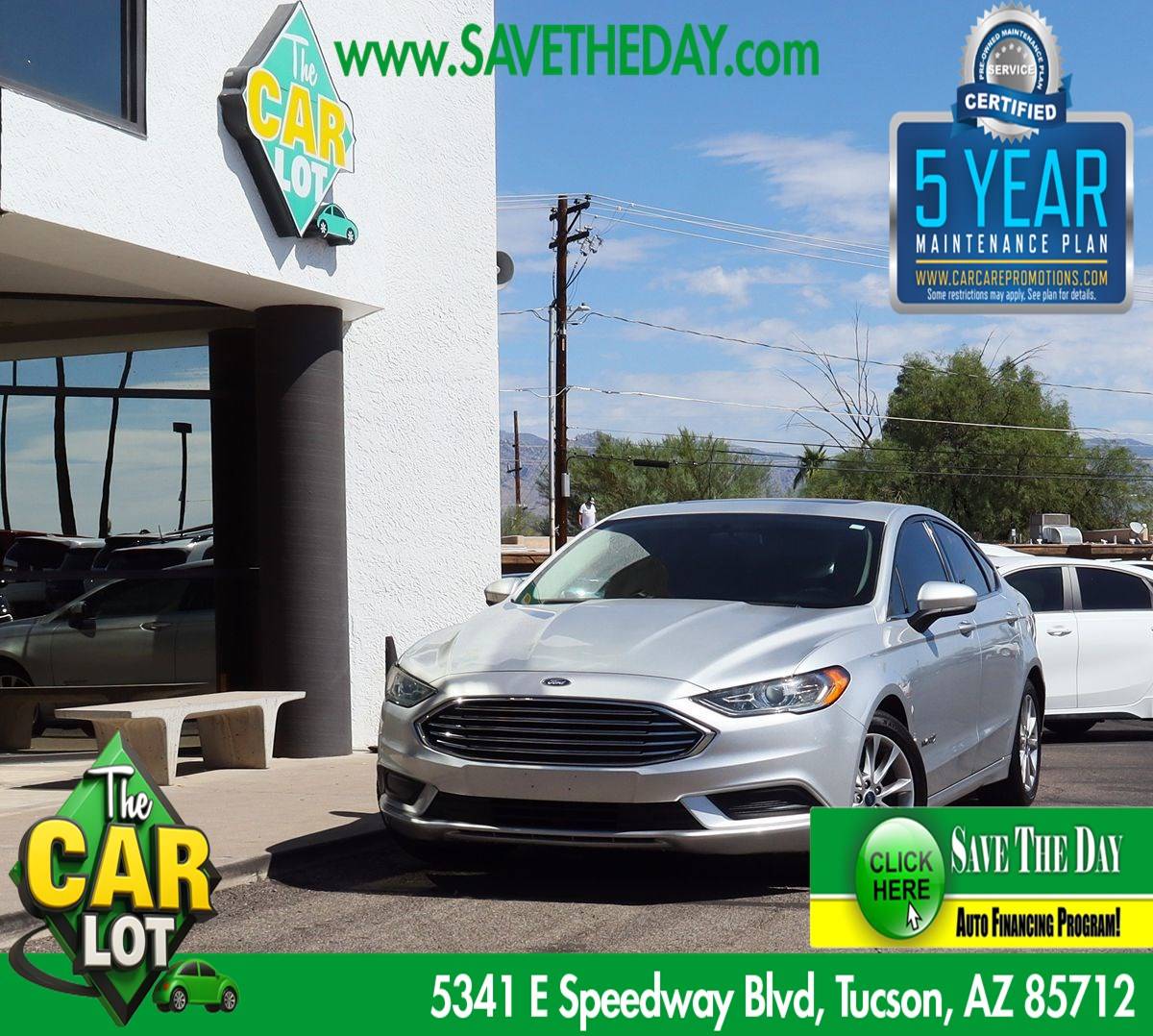 2017 Ford Fusion Hybrid SE — Sedan — 83,522 mi — Tucson, AZ