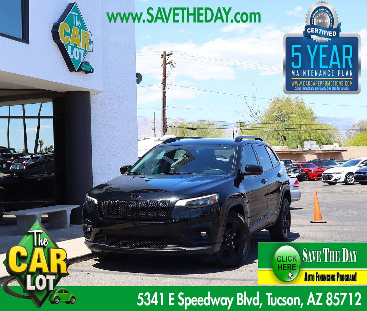 2020 Jeep Cherokee Altitude — SUV — 54,913 mi — Tucson, AZ