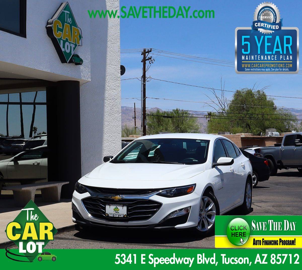 2023 Chevrolet Malibu LT — Sedan — 43,554 mi — Tucson, AZ