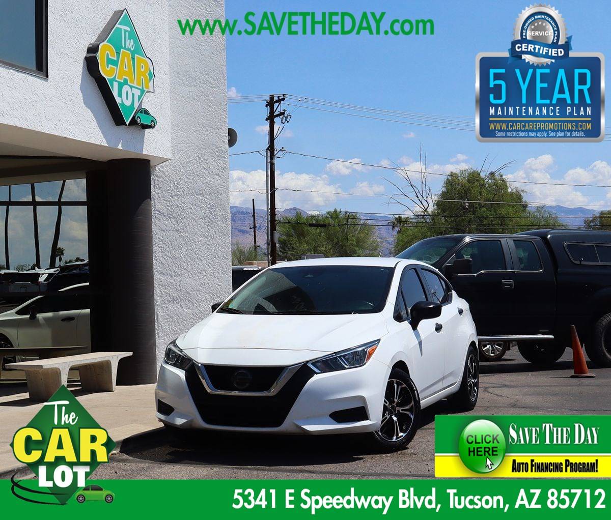 2020 Nissan Versa S — Sedan — 84,755 mi — Tucson, AZ