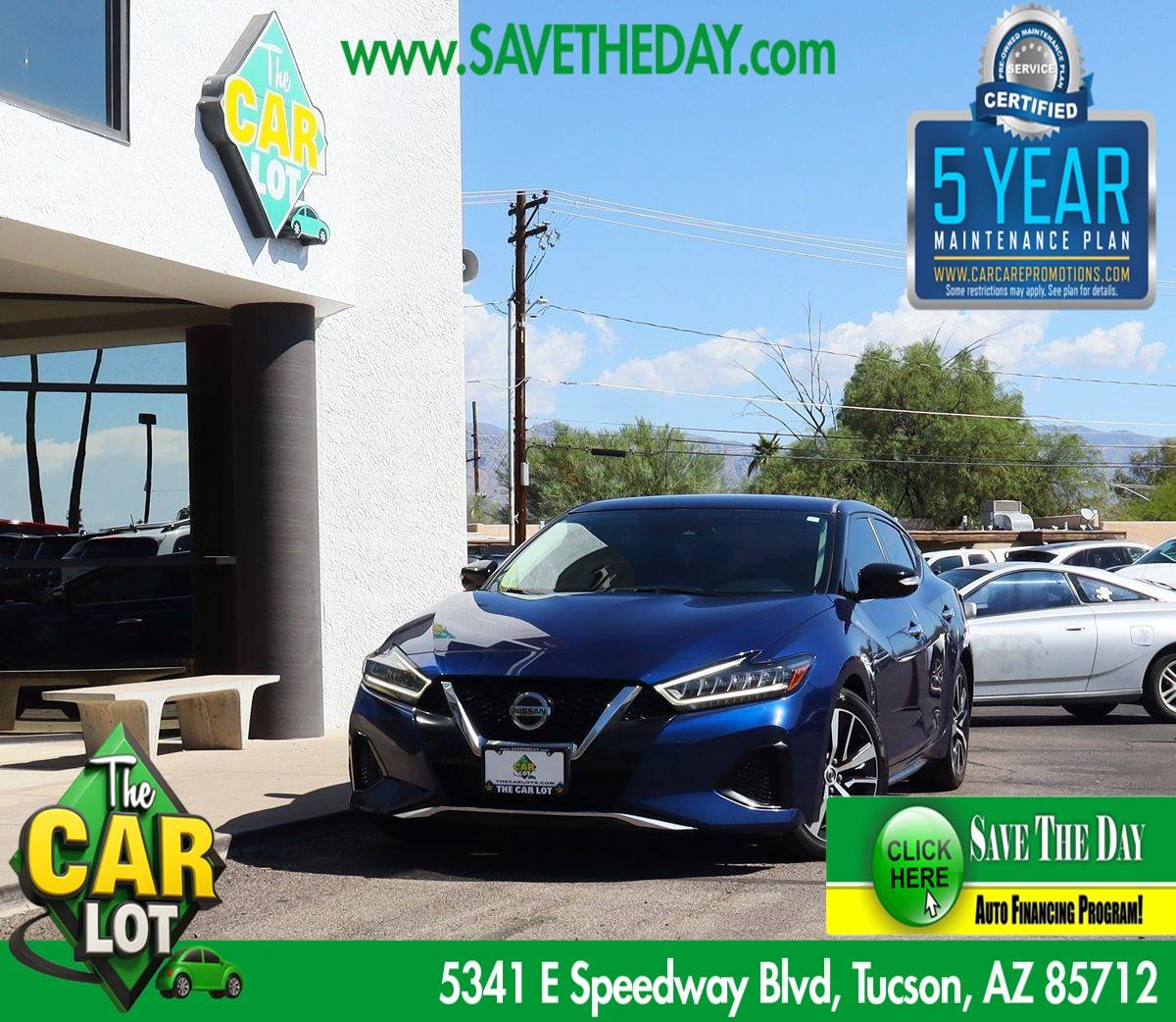 2022 Nissan Maxima SV — Sedan — 51,027 mi — Tucson, AZ