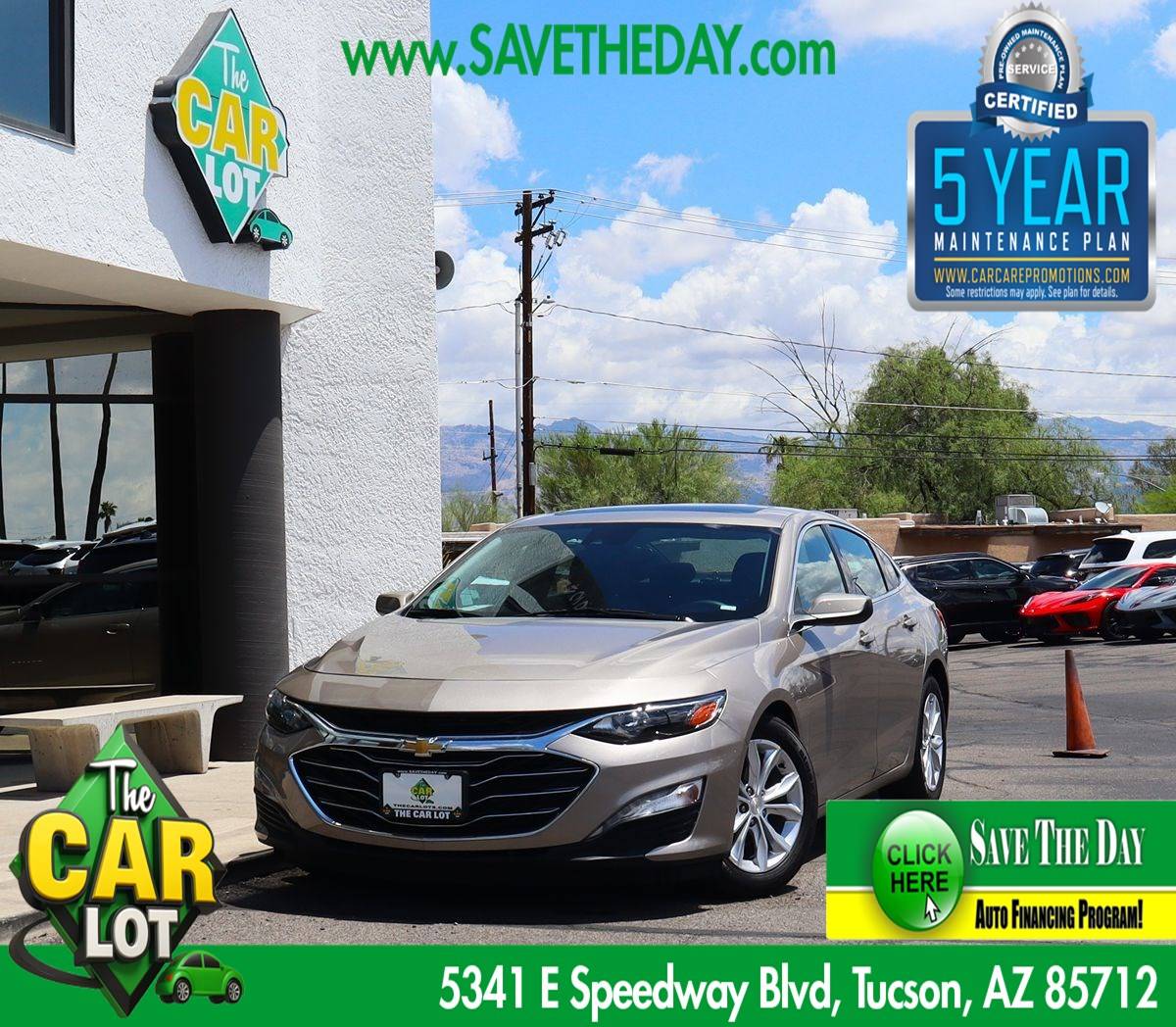 2023 Chevrolet Malibu LT — Sedan — 43,571 mi — Tucson, AZ
