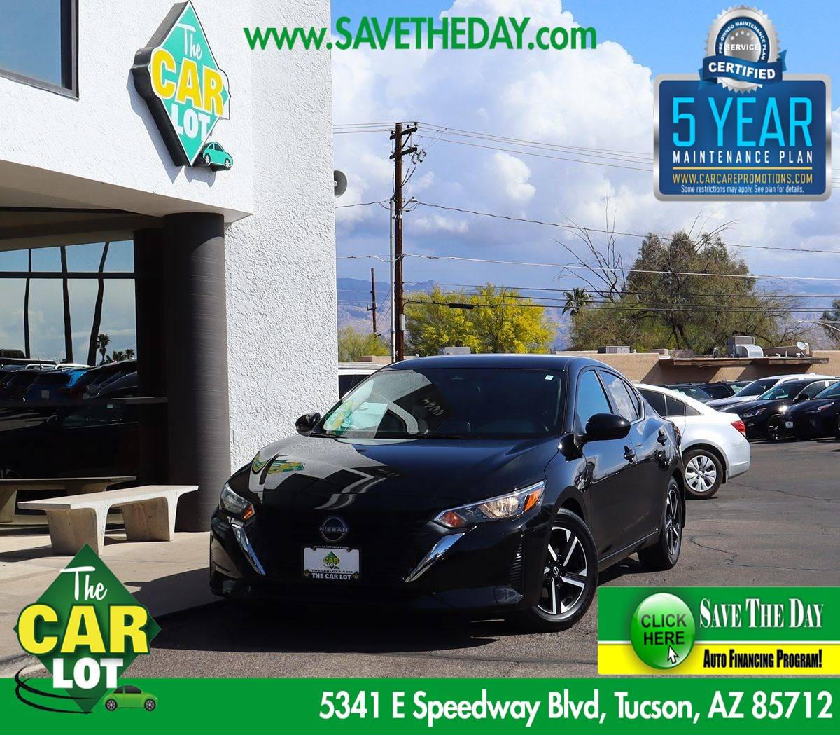 2024 Nissan Sentra SV — Sedan — 605 mi — Tucson, AZ