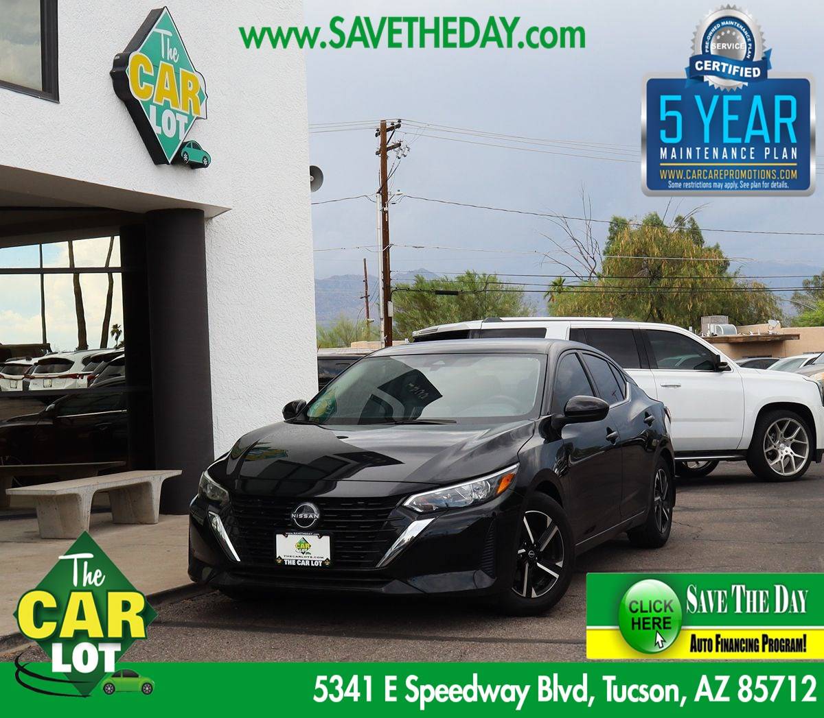 2025 Nissan Sentra SV — Sedan — 5,802 mi — Tucson, AZ