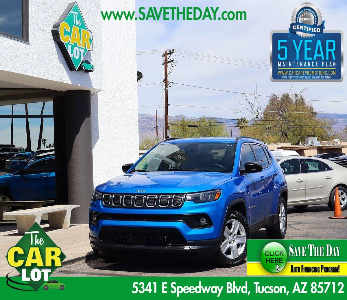 2022 Jeep Compass Latitude — SUV — 14,041 mi — Tucson, AZ
