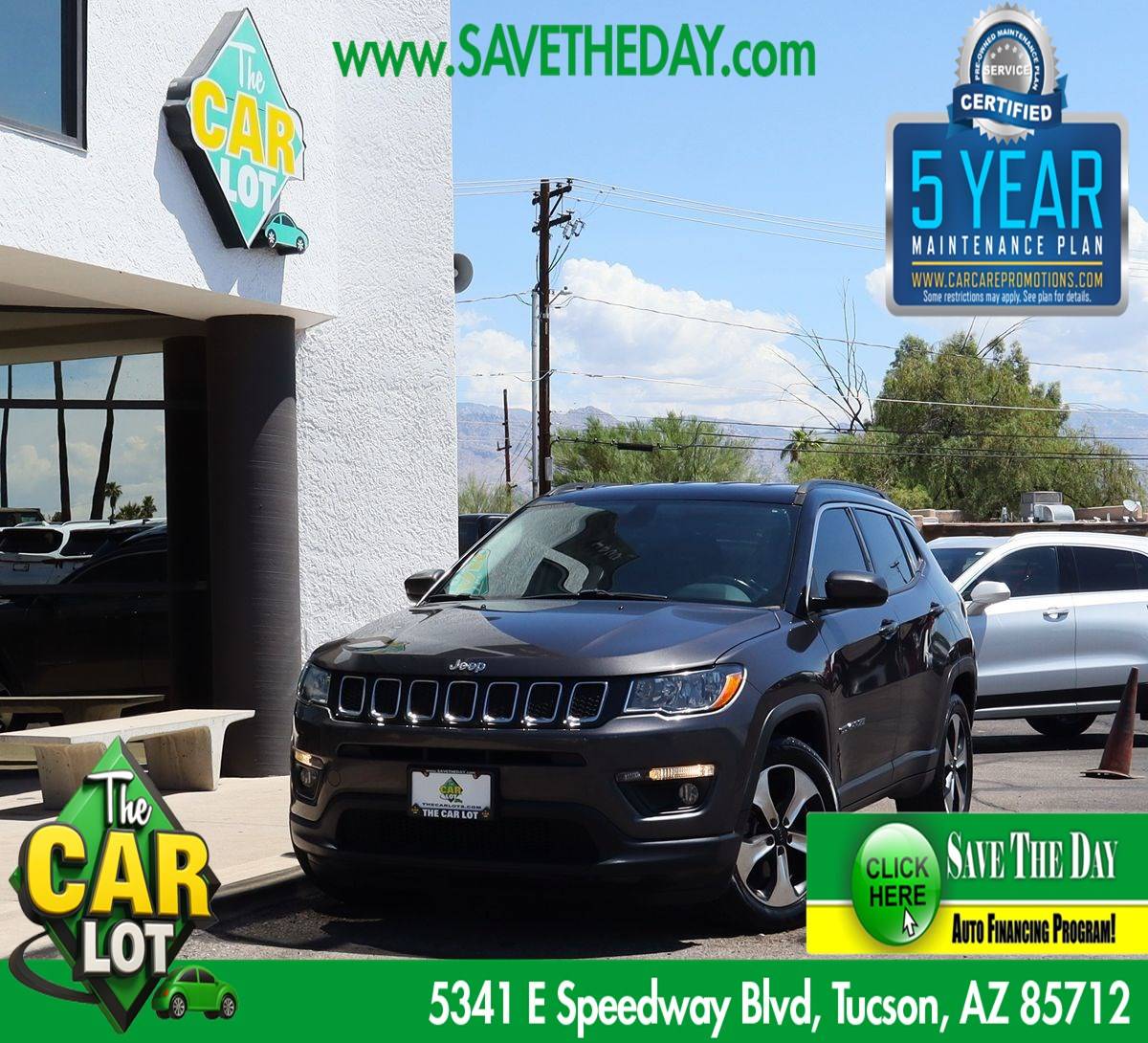 2018 Jeep Compass Latitude — SUV — 82,269 mi — Tucson, AZ
