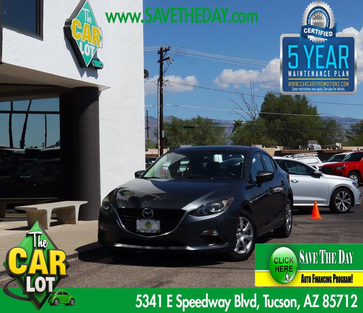 2016 Mazda Mazda3 i Sport — Sedan — 68,764 mi — Tucson, AZ