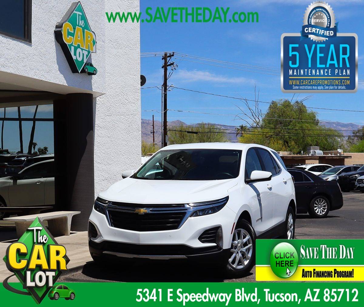2022 Chevrolet Equinox LT — SUV — 64,336 mi — Tucson, AZ