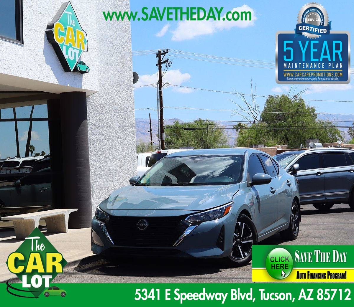 2024 Nissan Sentra SV — Sedan — 7,612 mi — Tucson, AZ