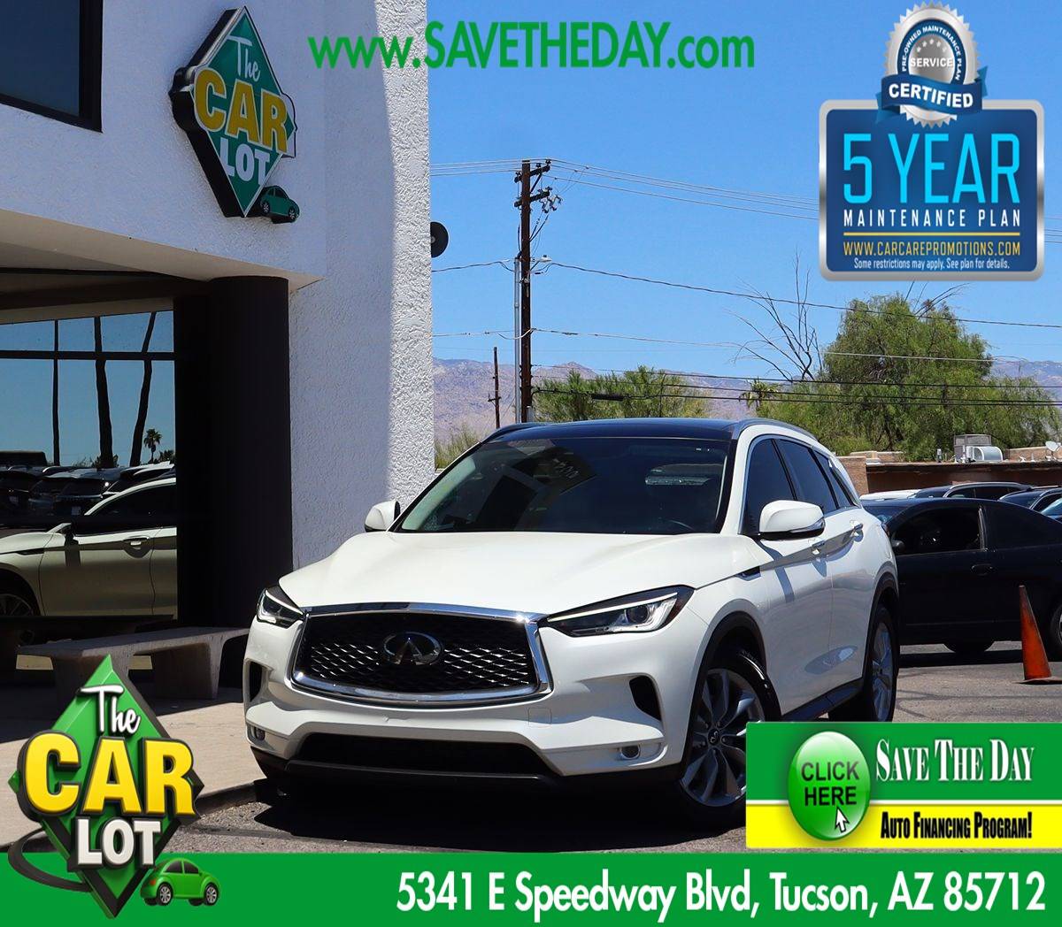 2022 INFINITI QX50 LUXE — SUV — 35,358 mi — Tucson, AZ