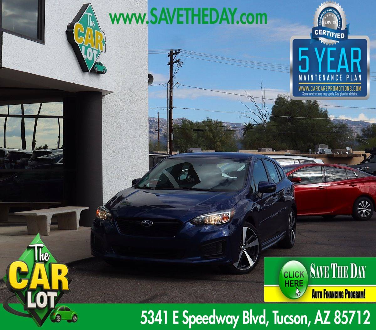 2017 Subaru Impreza 2.0i Sport — Hatchback — 41,733 mi — Tucson, AZ