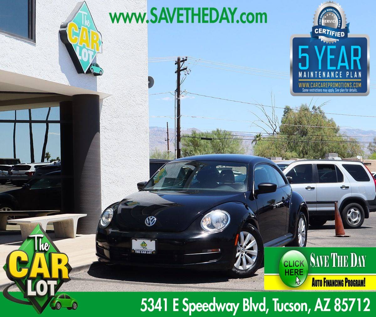 2016 Volkswagen Beetle 1.8T Classic — Hatchback — 89,237 mi — Tucson, AZ