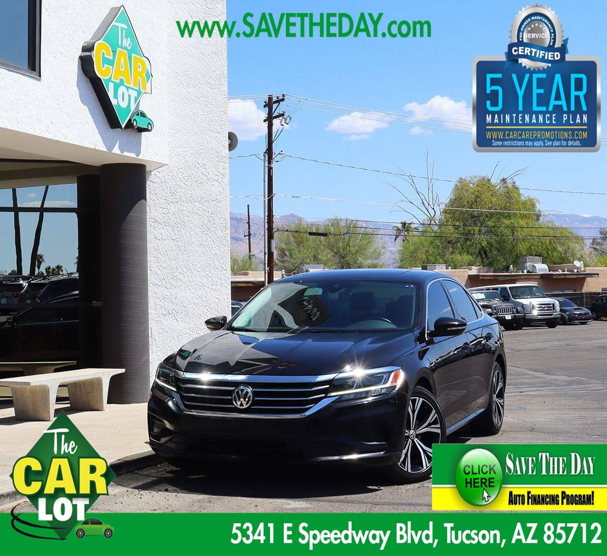 2020 Volkswagen Passat SEL — Sedan — 64,617 mi — Tucson, AZ