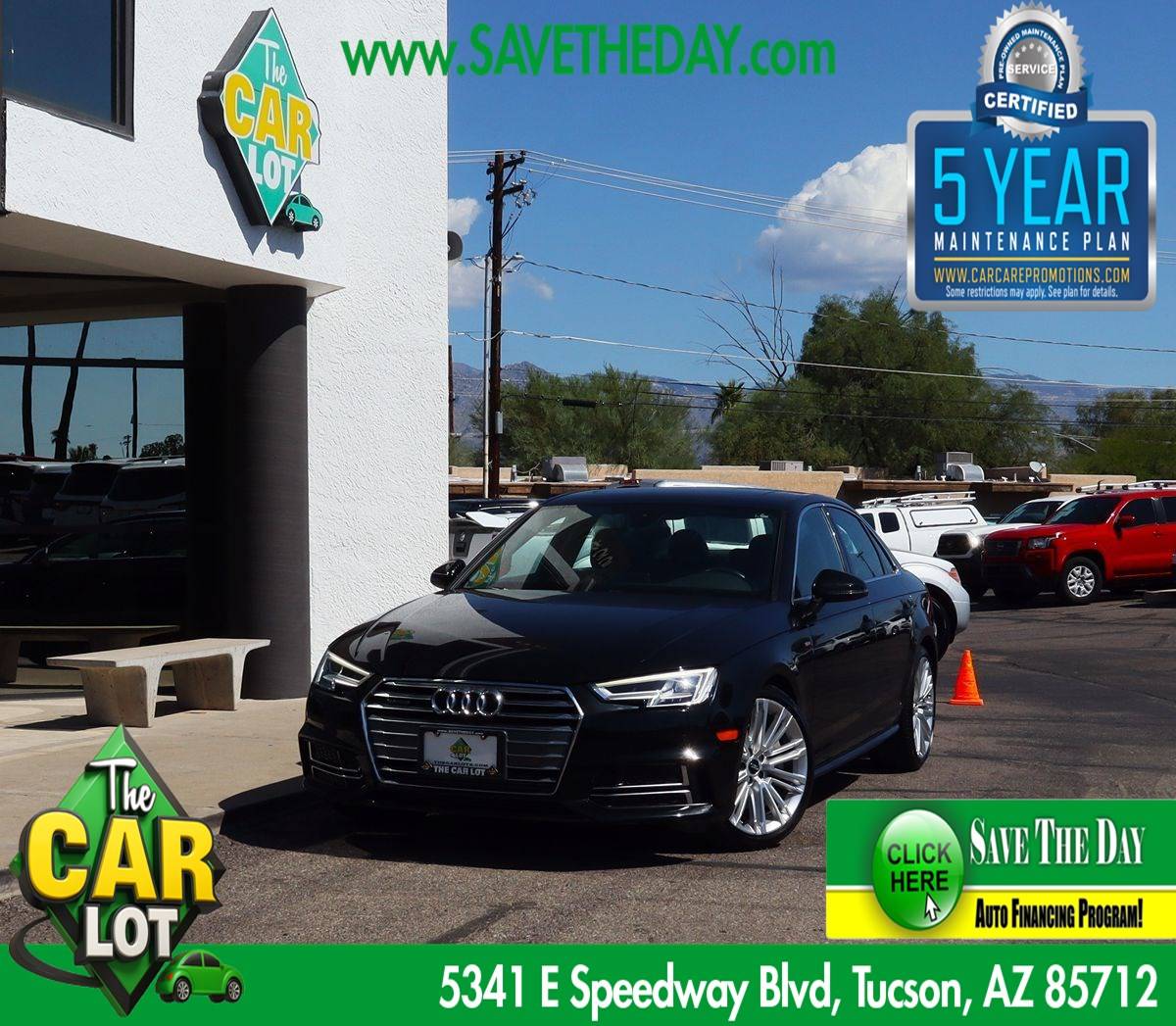 2018 Audi A4 Premium Plus — Sedan — 35,115 mi — Tucson, AZ