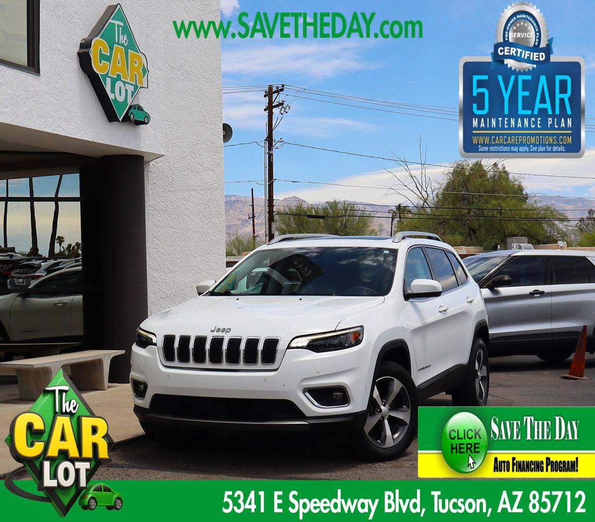 2021 Jeep Cherokee Limited — SUV — 30,965 mi — Tucson, AZ