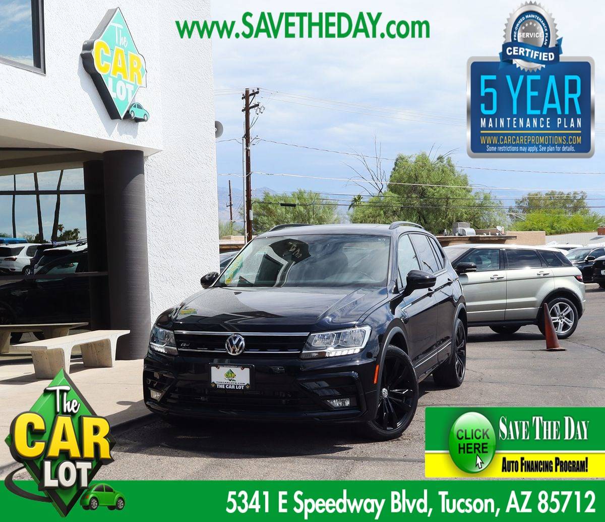 2021 Volkswagen Tiguan SE R-Line Black — SUV — 24,853 mi — Tucson, AZ