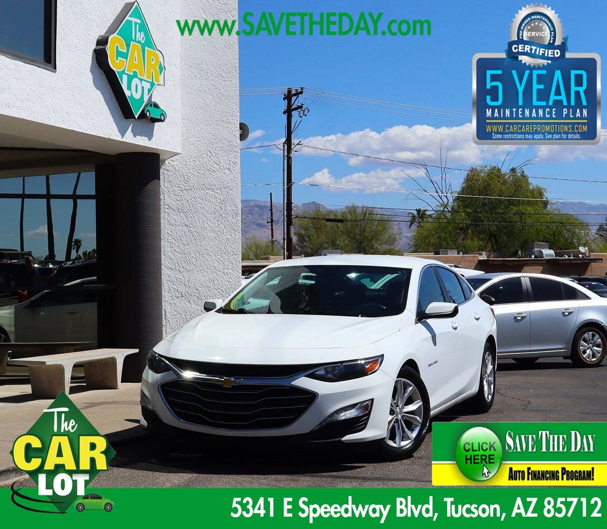 2022 Chevrolet Malibu LT — Sedan — 81,169 mi — Tucson, AZ