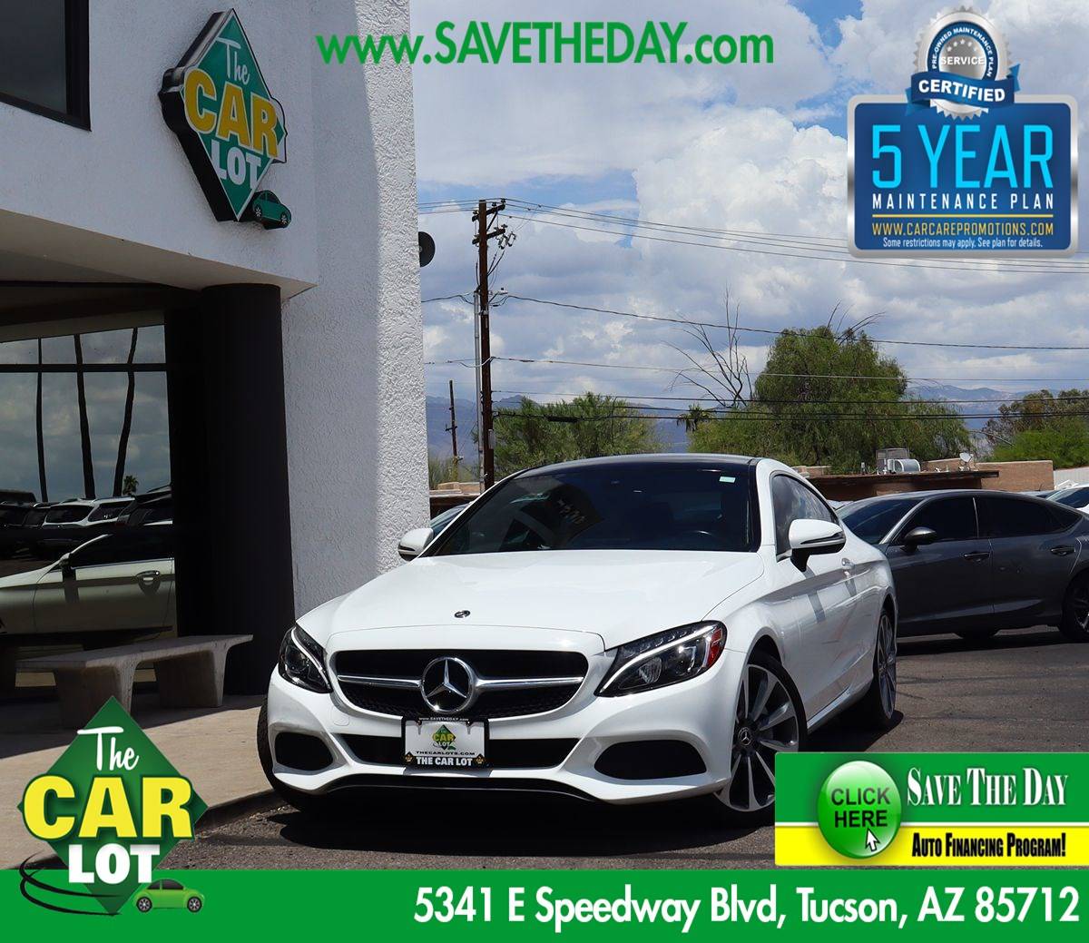 2018 Mercedes-Benz C-Class C 300 — Coupe — 59,284 mi — Tucson, AZ