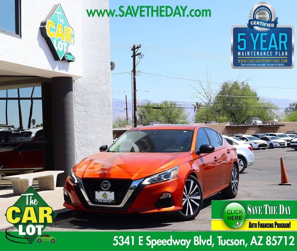 2021 Nissan Altima SR — Sedan — 76,464 mi — Tucson, AZ