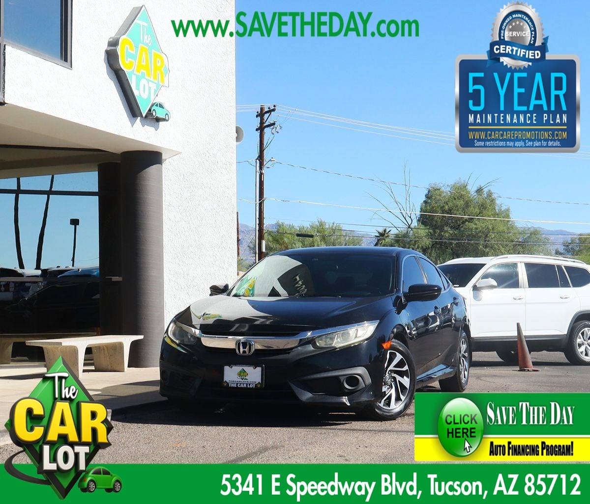 2016 Honda Civic EX — Sedan — 96,063 mi — Tucson, AZ