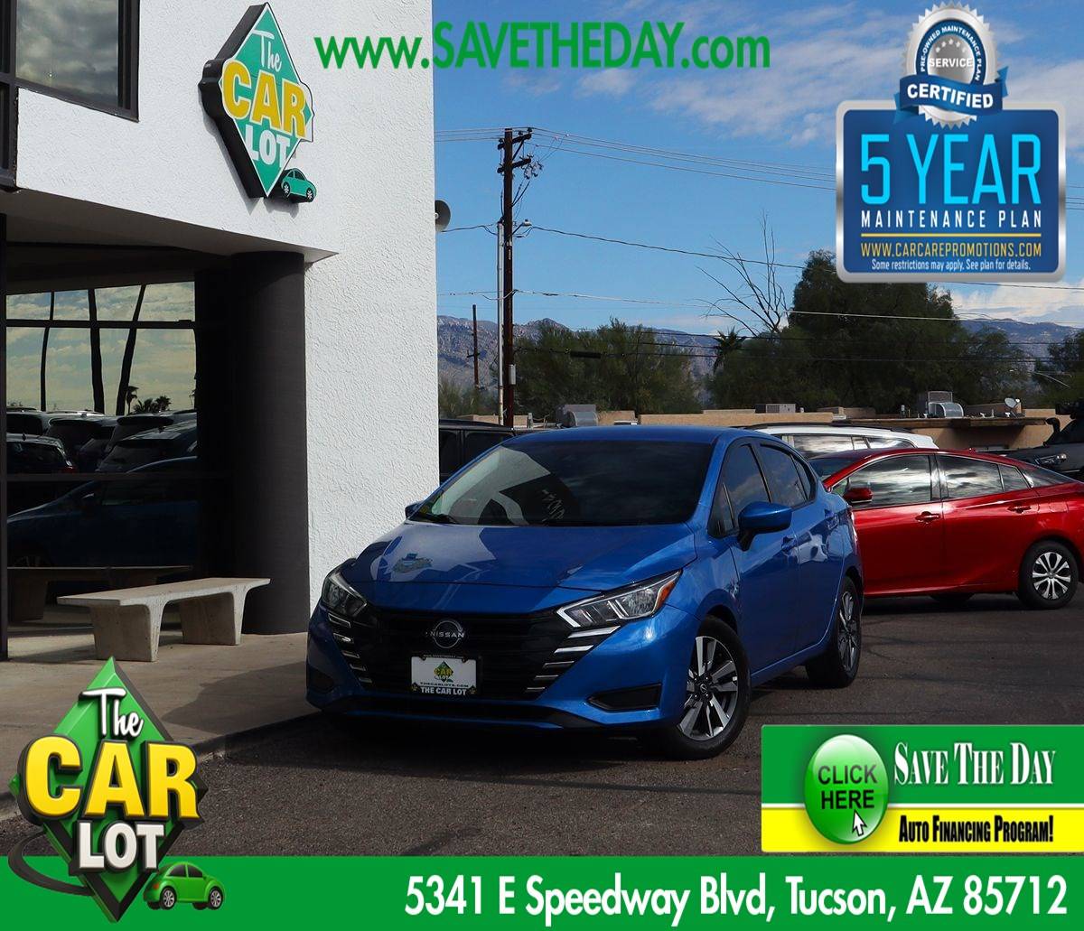 2023 Nissan Versa SV — Sedan — 48,057 mi — Tucson, AZ