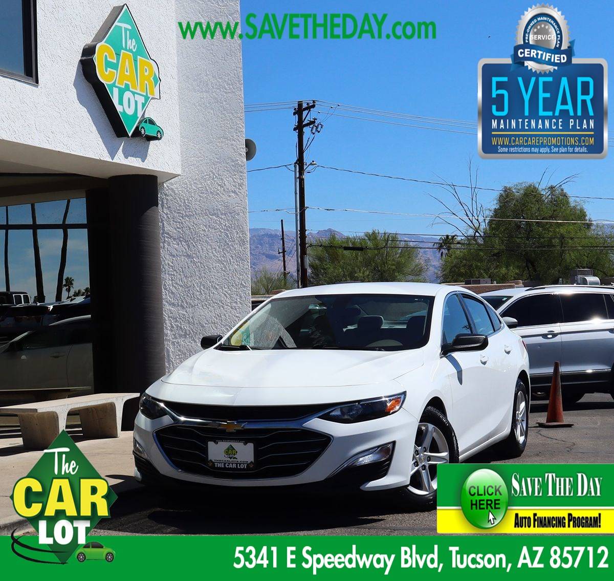 2019 Chevrolet Malibu LS — Sedan — 62,770 mi — Tucson, AZ