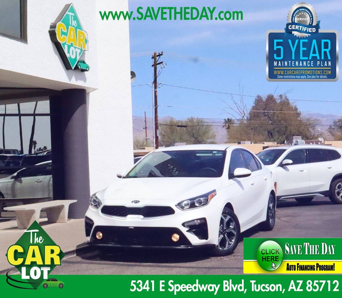 2021 Kia Forte LXS — Sedan — 15,500 mi — Tucson, AZ
