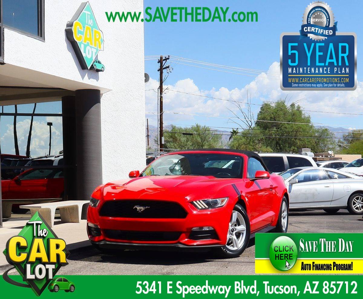 2015 Ford Mustang V6 — Convertible — 57,893 mi — Tucson, AZ