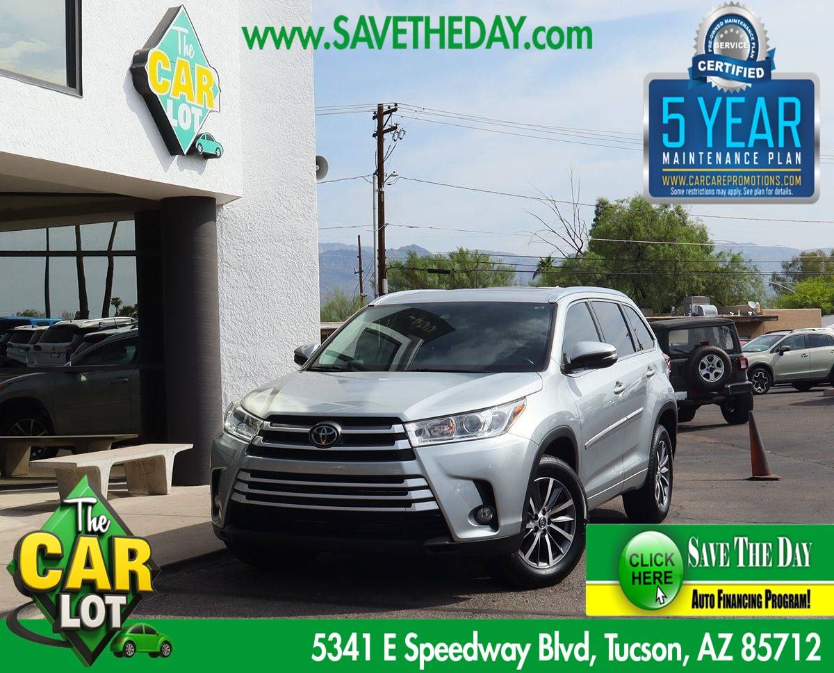 2018 Toyota Highlander XLE — SUV — 84,208 mi — Tucson, AZ