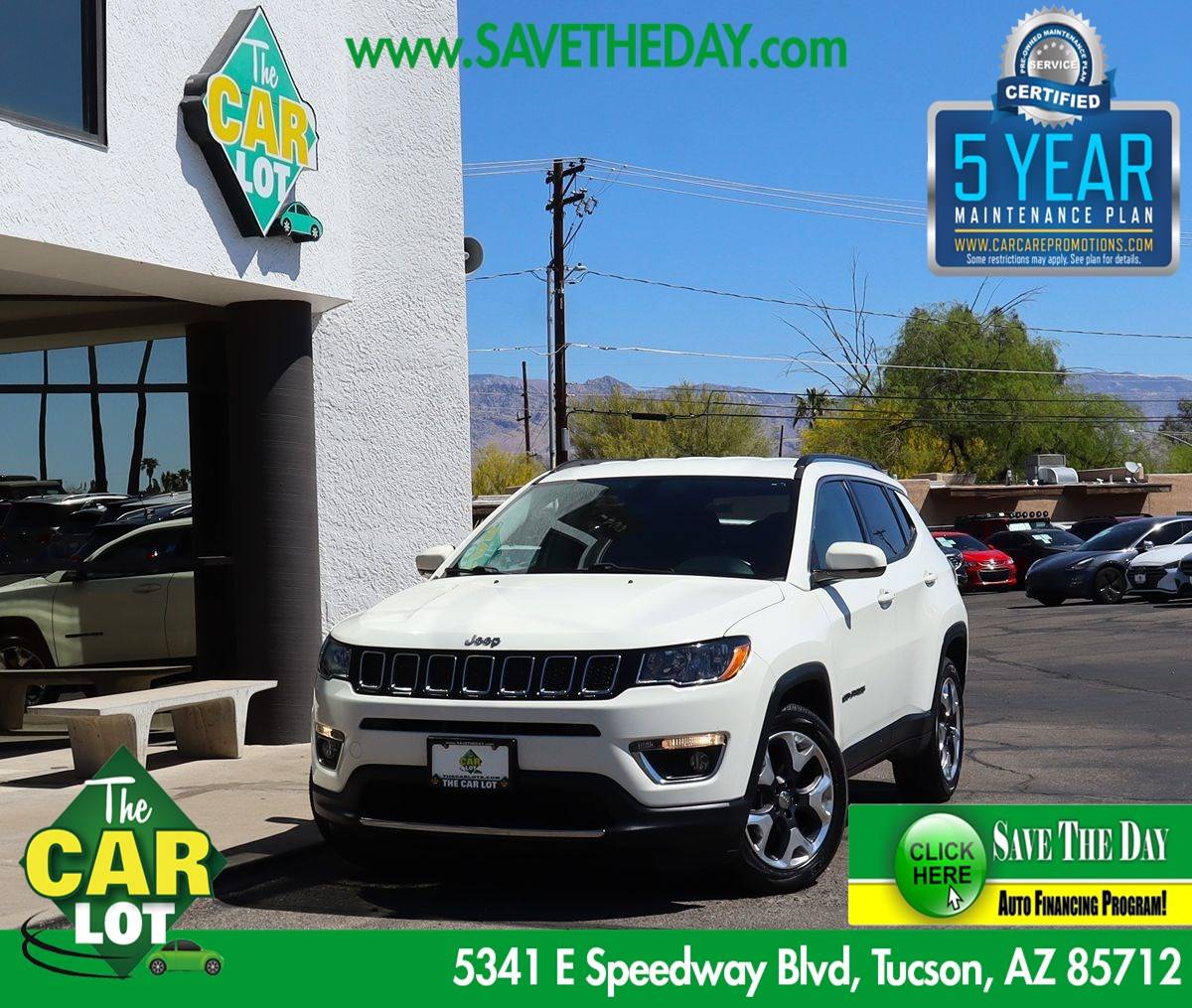 2019 Jeep Compass Limited — SUV — 62,164 mi — Tucson, AZ