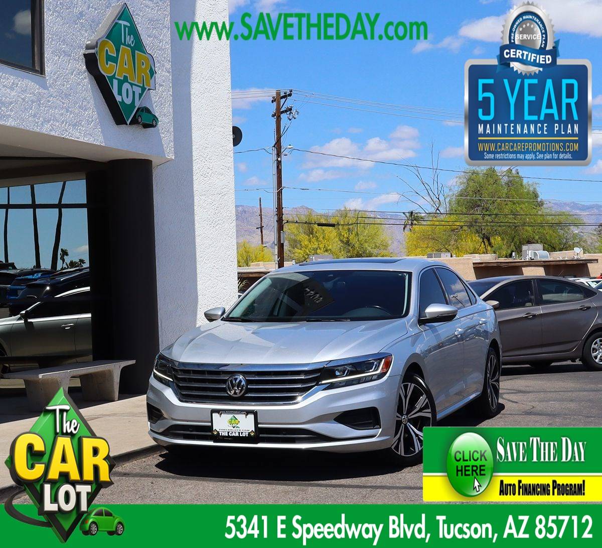 2020 Volkswagen Passat SEL — Sedan — 73,550 mi — Tucson, AZ